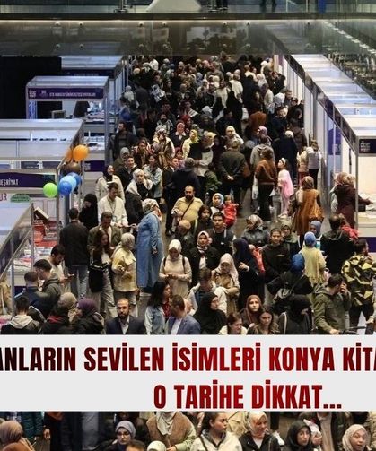 Ekranların sevilen isimleri Konya Kitap Günleri’nde! O tarihe dikkat…