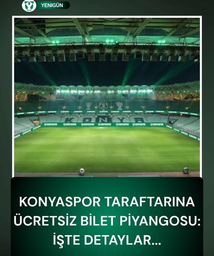 Konyaspor taraftarına müjde! Hediye biletler için detaylar...