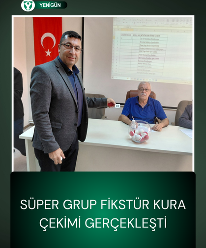 Süper grup Fikstür kura çekimi gerçekleşti