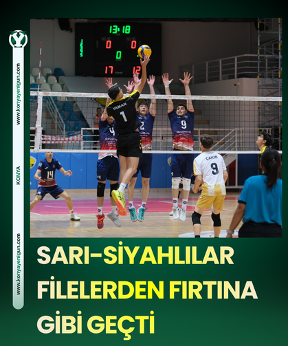 Sarı-siyahlılar filelerden fırtına gibi geçti