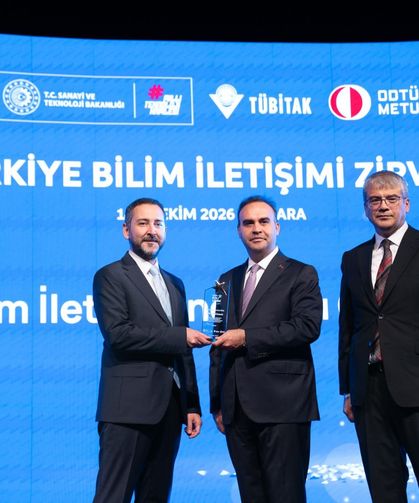 Konya başkentte prestijli ödülün sahibi oldu