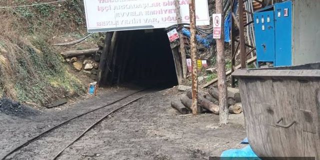 Bolu'da maden ocağında göçük