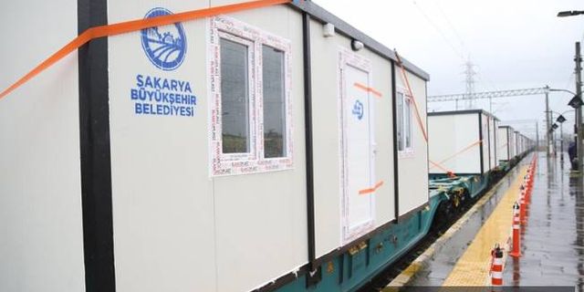 "Sakarya Kardeşlik Kenti" için İskenderun'a 40 konteyner daha gönderildi