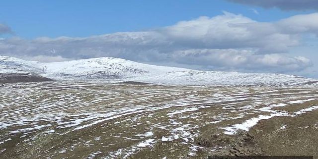 Ardahan’da kar yağışı etkili oldu