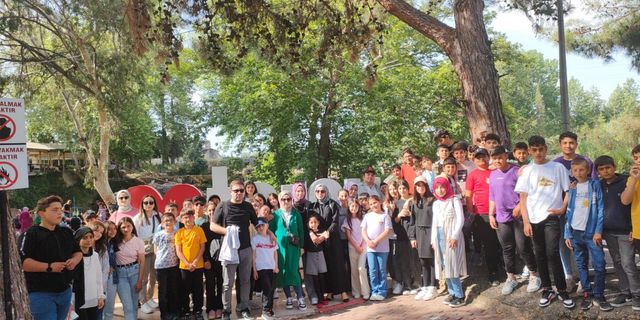 Hotamış Mehmetçik Ortaokulu öğrencileri Mersin’i gezdi