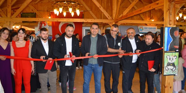 Beyşehir'de sergi açılışı
