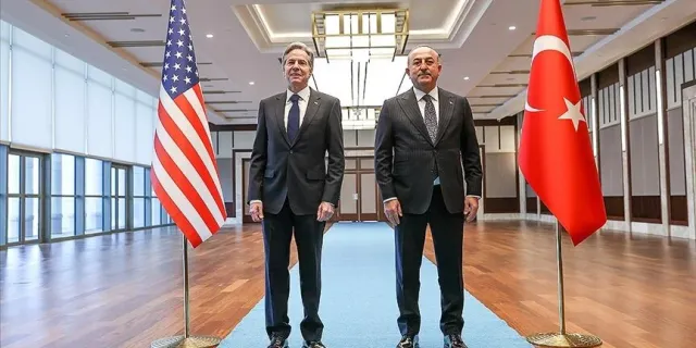 Dışişleri Bakanı Çavuşoğlu ABD'li mevkidaşı Blinken ile görüştü