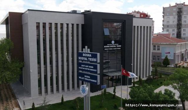 Bosna Sosyal Tesisi açılış için gün sayıyor