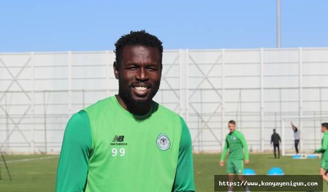 Mame Diouf: Konyaspor olarak kazanmak zorundayız