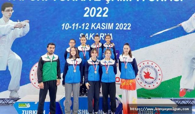 Selçuklu Belediyespor Sakarya’dan 7 madalya birden almayı başardı