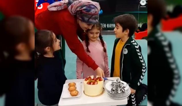 Konyaspor'dan süpriz doğum günü kutlaması