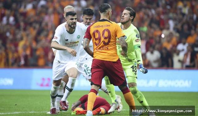 Mauro İcardi Konyaspor maçına üzülmüş