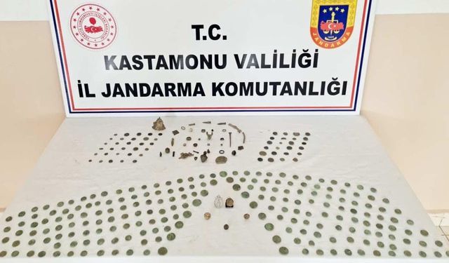 Kastamonu'da tarihi eser operasyonu
