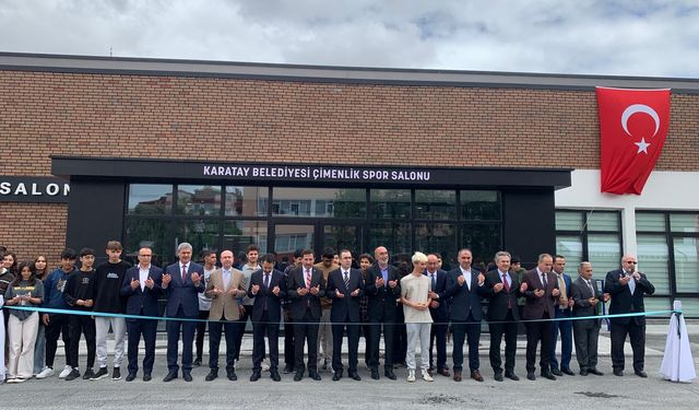 Karatay’a yeni spor salonu!