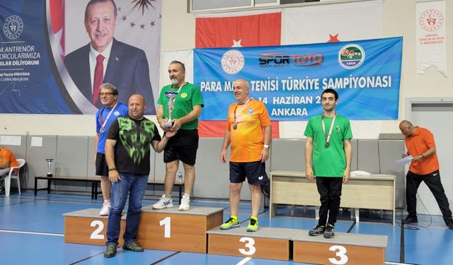 Karatay Para Masa Takımı üçüncü oldu