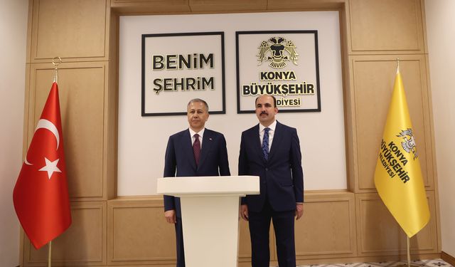 Bakan Yerlikaya Başkan Altay’ı Ziyaret Etti