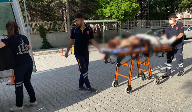 Konya’da pikap ile elektrikli bisiklet çarpıştı: 1 yaralı