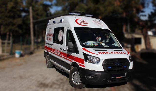Ayağını palet makinasına kaptıran işçi öldü