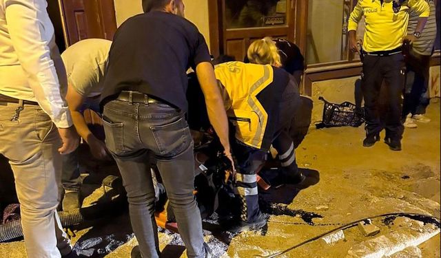 Akşehir’de araçla tartıştığı kişiyi ezdi