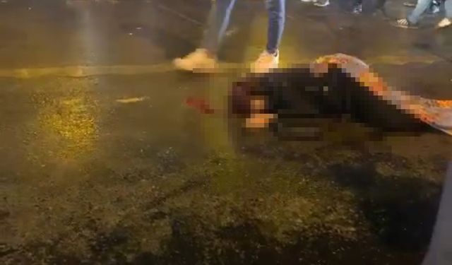 Esenler'de motosikletin çarptığı kadın ağır yaralandı