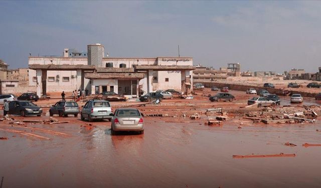 Libya'da sel nedeniyle 38 binden fazla kişi yerinden edildi!
