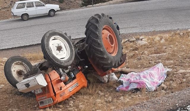 Traktörün devrilmesi sonucu 1 kişi öldü