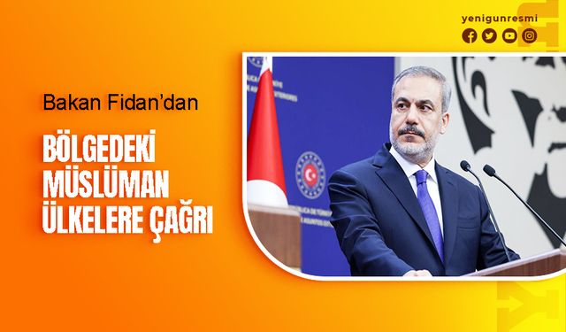 Bakan Fidan'dan kalıcı barış vurgusu!
