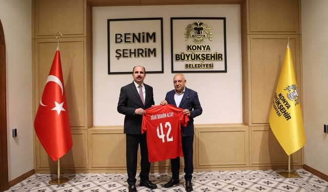 TFF Başkanı Büyükekşi'den Altay'a ziyaret