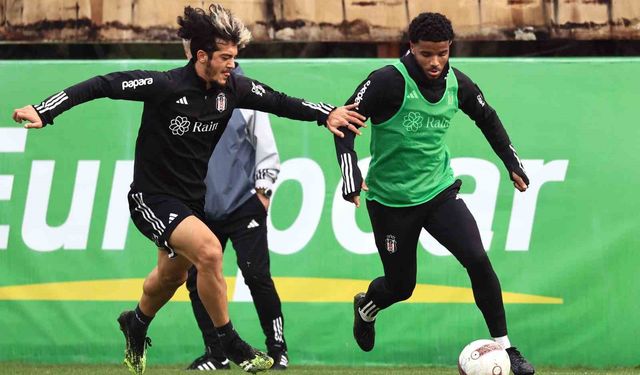 Beşiktaş, Samsunspor maçı hazırlıklarını sürdürdü