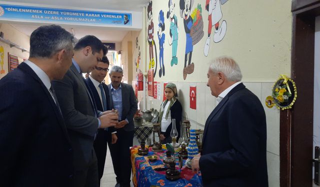 Bozkır’da öğrencilerden "Kültürel Mirasımız" sergisi
