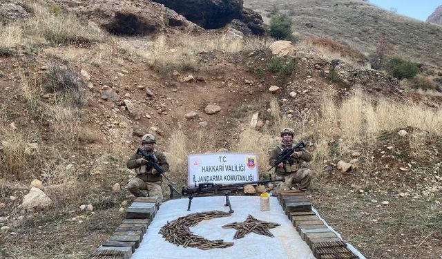 PKK'ya ait mühimmat ele geçirildi
