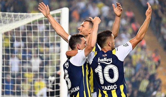 Fenerbahçe'de takımın değişmezleri Tadic ve Dzeko