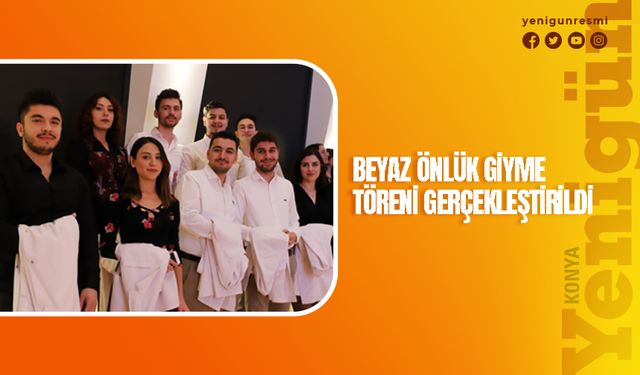 NEÜ’de geleceğin diş hekimleri beyaza büründü