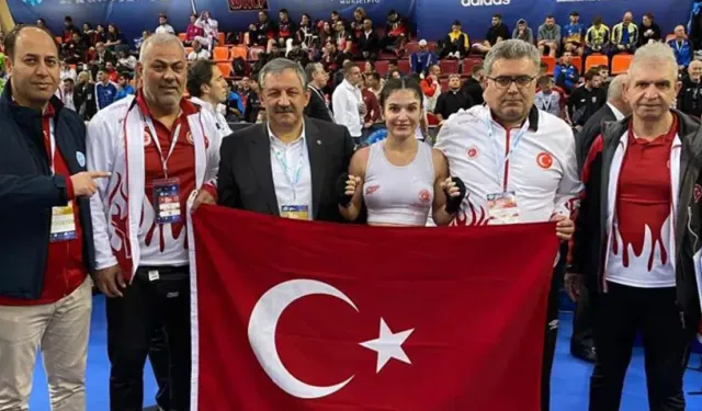Türk sporcu İsrailli rakibini büyük farkla devirdi!