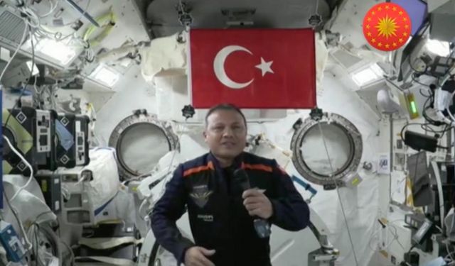 Gezeravcı'yı taşıyan Uluslararası Uzay İstasyonu Türkiye'nin üzerinden geçecek