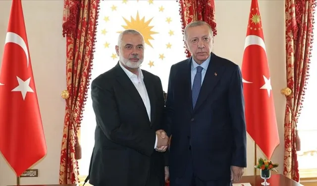 Cumhurbaşkanı Erdoğan, Hamas ile görüştü