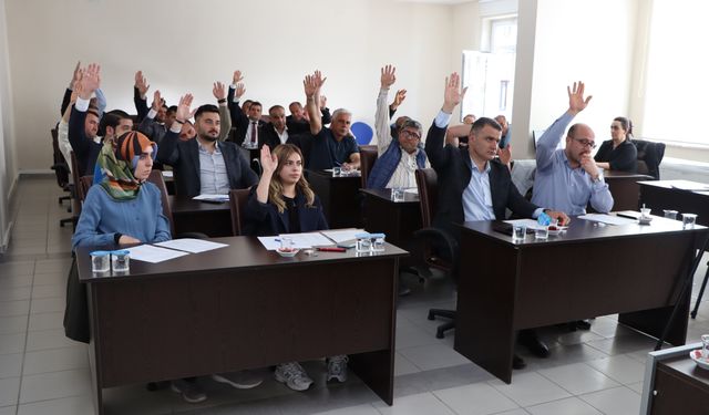 Beyşehir Belediyesi Mayıs ayı meclis toplantısı yapıldı