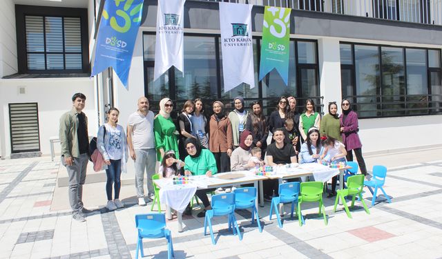 KTO Karatay Üniversitesi Öğrencilerinden anlamlı etkinlik