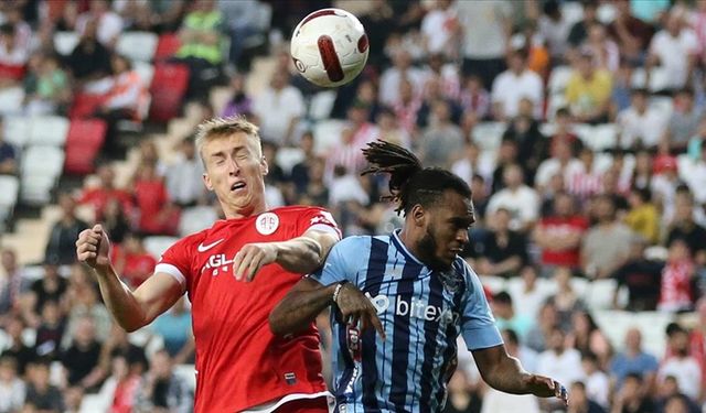 Antalyaspor, Adana Demirspor'u 2 golle mağlup etti