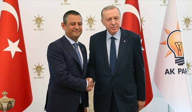 Cumhurbaşkanı Erdoğan ve CHP Genel Başkanı Özel görüşmesi sona erdi