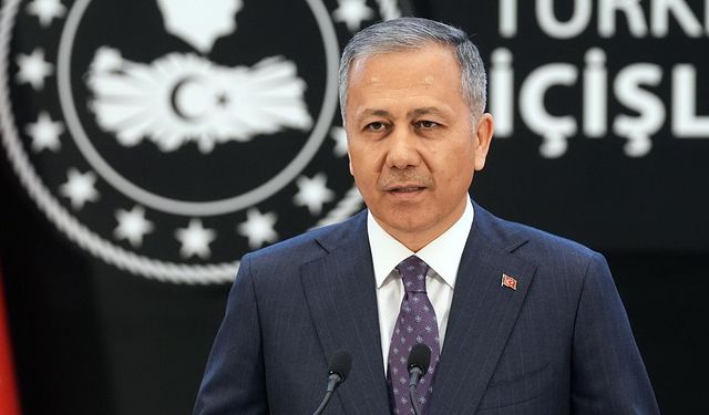 Bakan Yerlikaya'dan orman yangını açıklaması