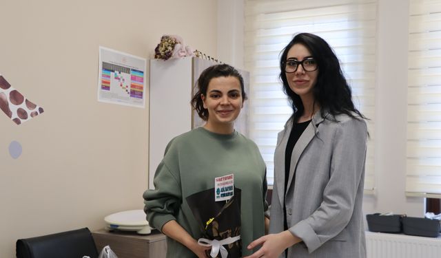 14 Mart Tıp Bayramında sağlık çalışanlarına anlamlı hediye