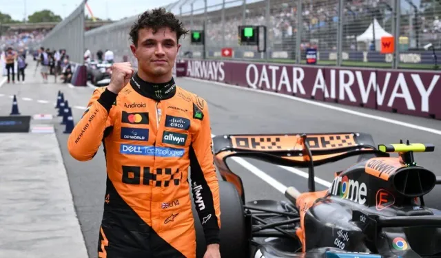 Avustralya'da pole pozisyonu Lando Norris'in