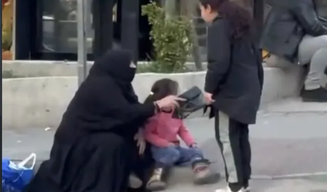 Dilenciler arasında yer kavgası