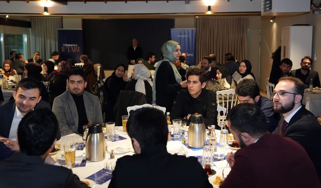 Finans dünyası temsilcileri gençlerle iftarda buluştu
