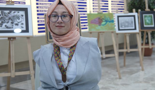 Engelsiz kadının engelleri aşan sergisi!