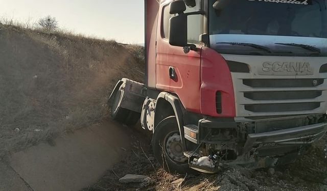 Isparta-Konya Karayolunda kaza: 1 yaralı