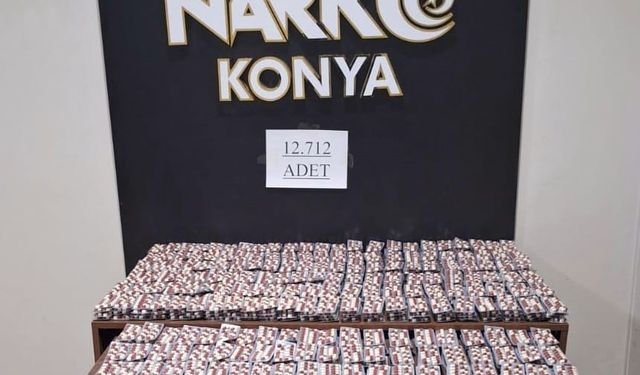 Konya'da 60 zehir tacirine darbe