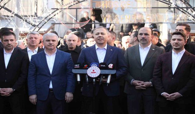 Bakan Yerlikaya vefat eden orman işçisi için taziyede bulundu