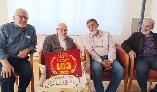 104 Yaşındaki Çınar:  Halil İbrahim Sayar